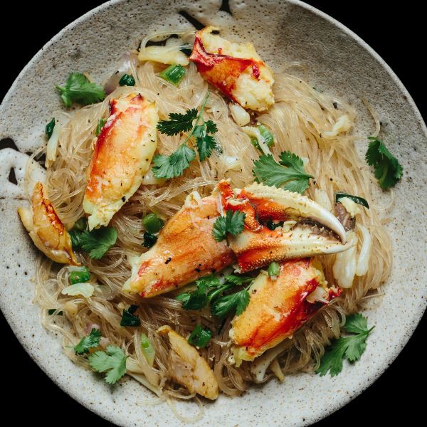 GLASS NOODLES WITH CRAB