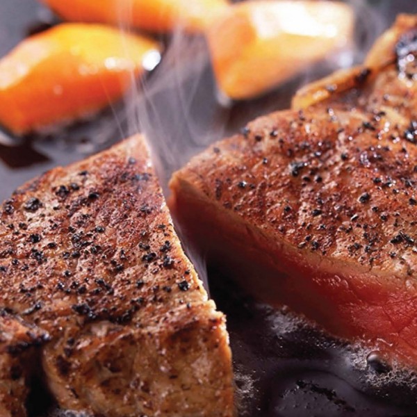 Pan Seared Fuji Beef with French Fries