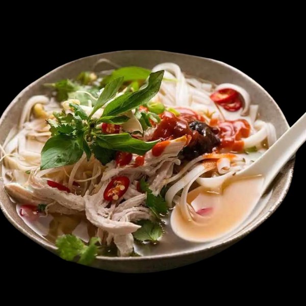 PHO NOODLE SOUP WITH CHICKEN